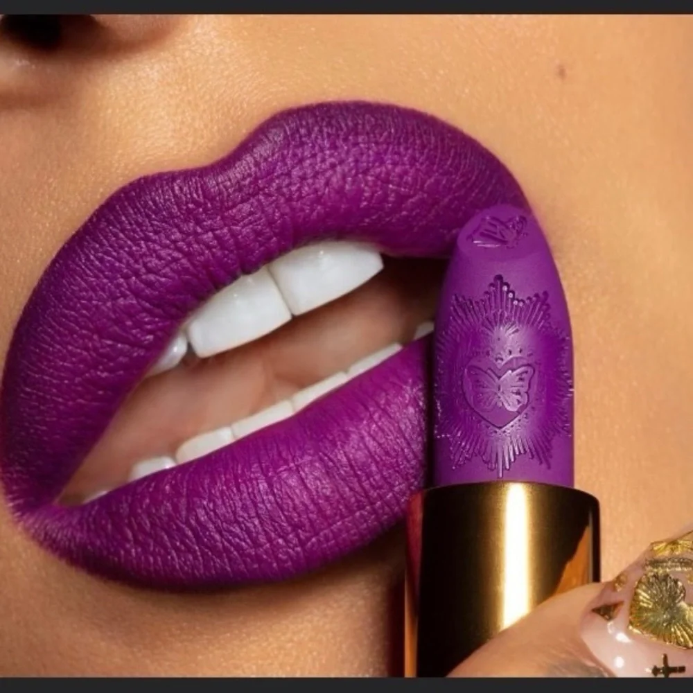 Melt Cosmetics Lipstick Recuerdos Amor y Mariposas Purple NEW IN BOX
